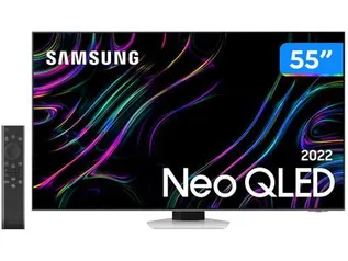 Smart TV 55” 4K Neo QLED Samsung QN55QN83BAGXZD VA - Wi-Fi Bluetooth Alexa Google Assistente 4 HDMI