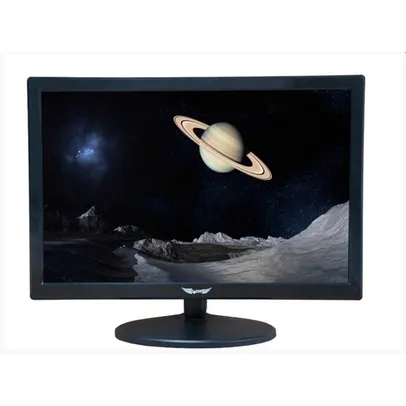 Monitor Led 17.1 Tronos 17TRS-KAN Preto Widescreen entrada vga e hdmi