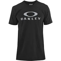 Camiseta Oakley Masculina O-Bark SS Tee, Preto, M
