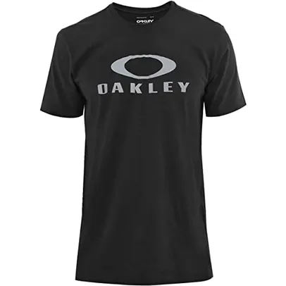 Camiseta Oakley Masculina O-Bark SS Tee, Preto, M