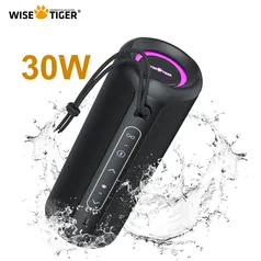 WISETIGER-P3 Alto-falante Bluetooth portátil, caixa de som