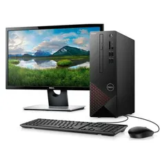 Kit Computador Desktop Dell Vostro VST-3681-M11M 10ª Geração Intel Core i3 4GB 256GB SSD Windows + Monitor SE2216H | R$3.263