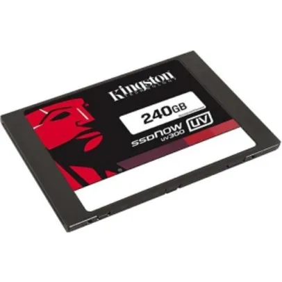[Submarino] SSD Kingston UV300 240GB EM 20X S/ JUROS - R$ 289,90