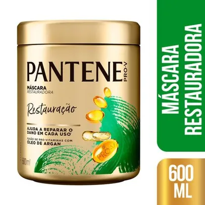 Máscara Hidratante Pantene Restauração Óleo De Argan 600ml