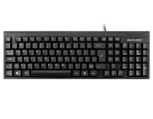 Teclado Multilaser USB | R$ 18