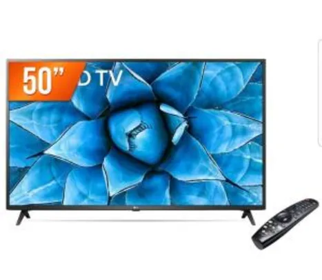 Smart TV LED 50" 4K UHD LG 50UN731C, 3 HDMI, 2 USB, Assistente Virtual | R$2089