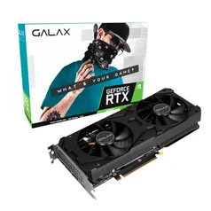 Placa de Vídeo Galax NVIDIA GeForce RTX 3060 OC, 8GB GDDR6, LHR, 1-Click, 192 Bits - 36NSL8MD6OCC