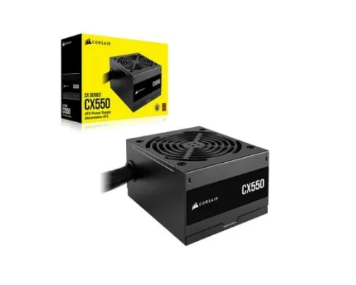 Fonte Corsair CX Series CX550, 550W, 80 Plus Bronze, Com Cabo, Preto - CP-9020277-BR