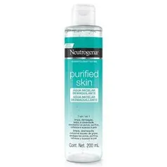 Água Micelar Purified Skin Micelar, Neutrogena, 200ml | R$20