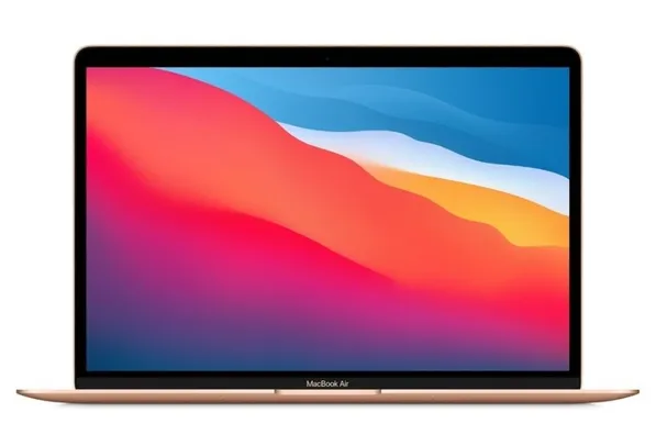 [APP] MacBook Air 13" Apple M1 (8GB 256GB SSD) Dourado | R$8010