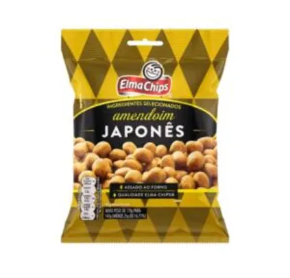 [APP](C.ouro) Amendoim Japonês 145G Elma Chips | R$ 1,98