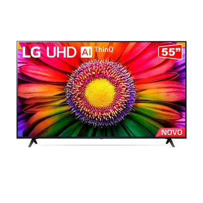 Saindo por R$ 2339,1: Smart Tv 55 Polegadas LG Led 4K 55UR8750PSA UHD | Pelando