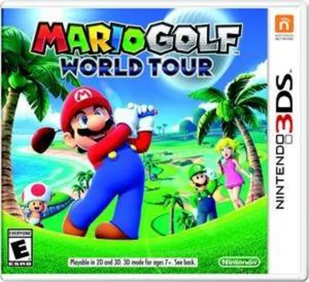 [Livraria Cultura] Jogo Mario Golf - Worls Tour - Nintendo 3DS - R$60