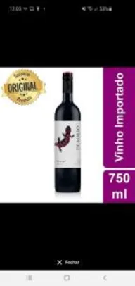 [APP] Vinho Tannat (Di Mallo) - Uruguai - 750ml | R$22