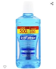 [Super R$7,3] Antisseptico Bucal Icefresh Blue Mint Leve 500Ml Pague 350Ml