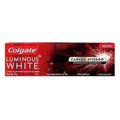 [PRIME - compra recorrente] Colgate Luminous White *Carvão Ativado - 70G | R$ 4