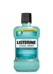 [Rec/Super] [10 unid]Enxaguatório Bucal Cool Mint, Listerine, L 500Ml P 350Ml