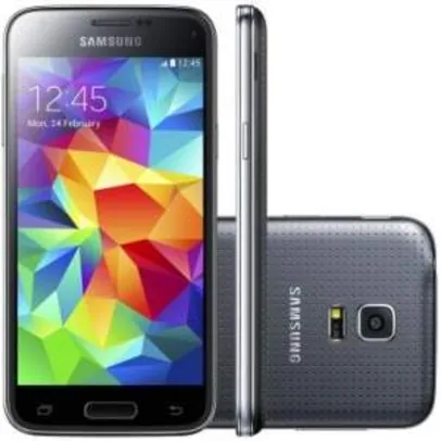 [Ricardo Eletro] Celular Smartphone Samsung Galaxy S5 Duos G900M Preto-Dual Chip por R$ 1235