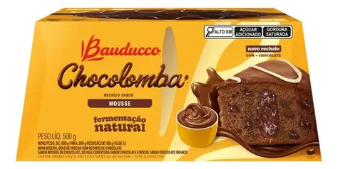 Colomba Bauducco Mousse De Chocolate 500g