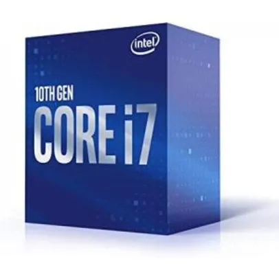 Processador Intel Core i7 10700KF, 3.80GHz (5.10GHz Turbo), 10ª Geração S/VÍDEO | R$2219