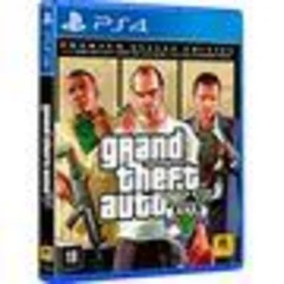 Jogo GTA V Premium Online Edition PS4