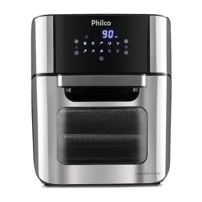 Fritadeira Air Fry Philco 12 Litros Oven Preta PFR2200P – 127 Volts