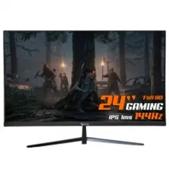 Monitor Gamer Duex, 24 Pol, Full HD, IPS, 144Hz, 1ms, HDMI/DP, DX240ZG