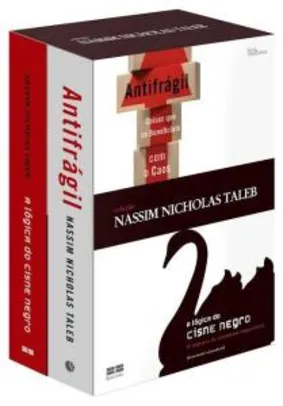 Antifragil + A lógica do cisne negro (Nassim Nicholas Taleb - Kit Exclusivo Amazon)