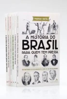 Coleção: A História Para Quem Tem Pressa - 6 livros | R$30