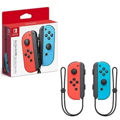 Controle Sem Fio Joy-Con Nintendo Switch - Vermelho/Azul