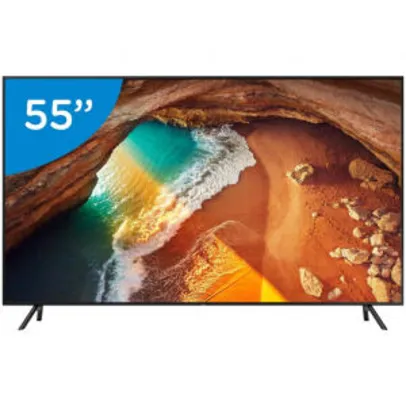 Saindo por R$ 2999: Smart TV QLED 55" Samsung 55Q60 Ultra HD 4K | Pelando