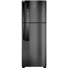 Geladeira/Refrigerador Electrolux Inverter Frost Free IF56B 474L Top Freezer Black