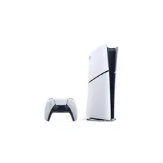 [Pré-venda] Console Playstation 5 Sony, Slim, SSD 1TB, Controle sem fio DualSense, Edição Digital, Branco - 1214B