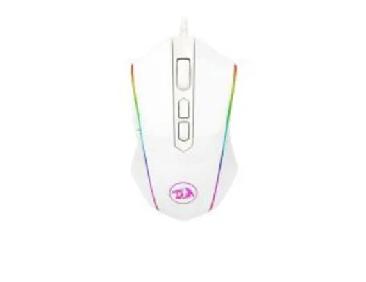 Mouse Redragon MEMEANLION CHROMA, 10000 DPI, 8 Botões, White, M710W-RGB - R$139