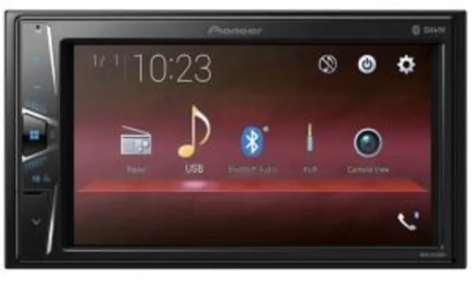 Saindo por R$ 500: Central Multimídia Pioneer MVH-G218BT LCD 6,2” - Touch Bluetooth USB Auxiliar - R$500 | Pelando