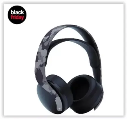 Headset Sem Fio Pulse 3d™ Gray Camouflage - PS5