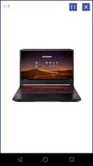 Notebook gamer acer Nitro 5 AN515-43-R4C3 Ryzen 7 1TB 128GB | R$4869