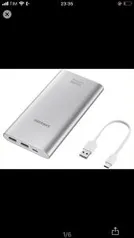 Carregador Portátil/Power Bank Samsung 10000mAh - Fast Charge | R$ 109