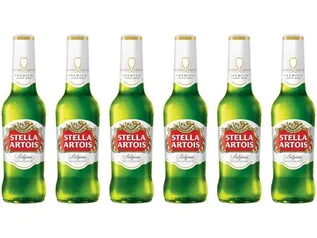 Cerveja Stella Artois Lager 6 Unidades 330ml