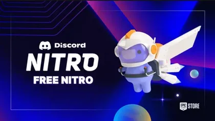 1 mês de discord nitro - Novos usuários e quem já assinou também