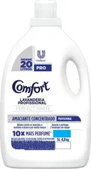 Amaciante de Roupa Concentrado Lavanderia Profissional Comfort Perfect White Pro Galão 5l