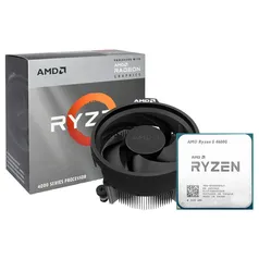 Processador AMD Ryzen 5 4600G Box, 1900MHz, Cache 3MB, Hexa Core, 12 Threads - 100-100000147BOX