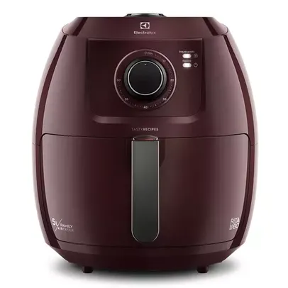 (359 AME) Fritadeira Elétrica Airfryer Electrolux Family Efficient 5l Dark Red (EAF51)