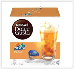 Cápsulas Nestea Pêssego | R$ 16