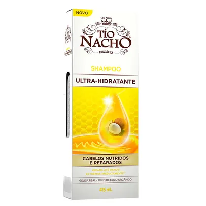Saindo por R$ 14,67: Tio Nacho Coco Shampoo Ultra Hidratante 415ml | R$15 | Pelando