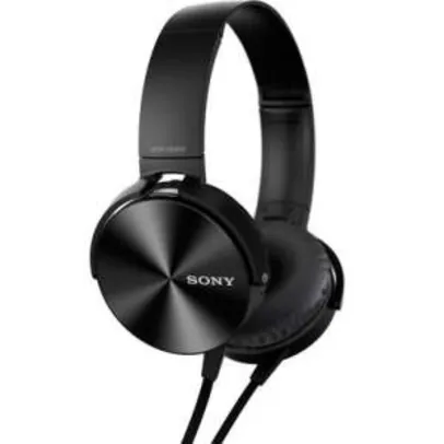 [Kabum] Fone de ouvido Headphone Sony MDR-XB450AP - R$186