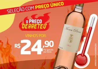 [ Sócio Wine ]  O Preço Derreteu 🥵 Seleção de Vinho por R$ 24,90 CADA 