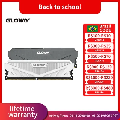 [APP/GPAY] Memória RAM Gloway 8GB (1x8) 3200MHz