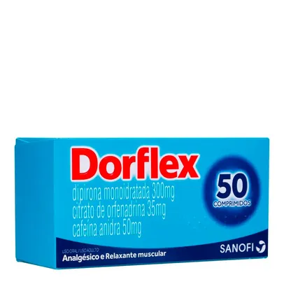 Analgésico Dorflex Sanofi 50 Comprimidos | R$17