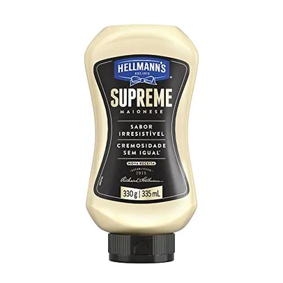 (Prime/10 un) Maionese Hellmann's Supreme Squeeze 330g